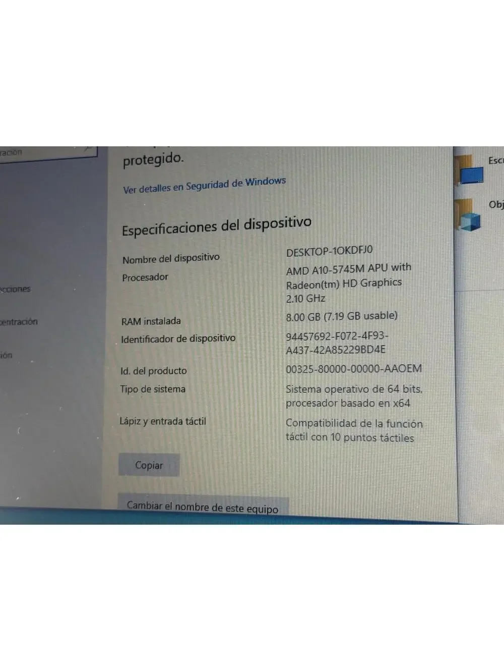 HP Soundstudio AMD A10-5745m 2.10GHz 8GB Ram 1TB HDD